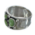 Southwest Turquoise And Genuine Sterling Silver Ring Size 5 YX90767